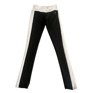 Body Instinct Leggings Womens Medium Black White Yoga Pants